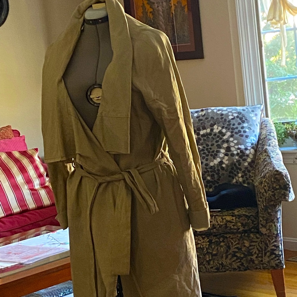 Stella McCarthy wrap coat